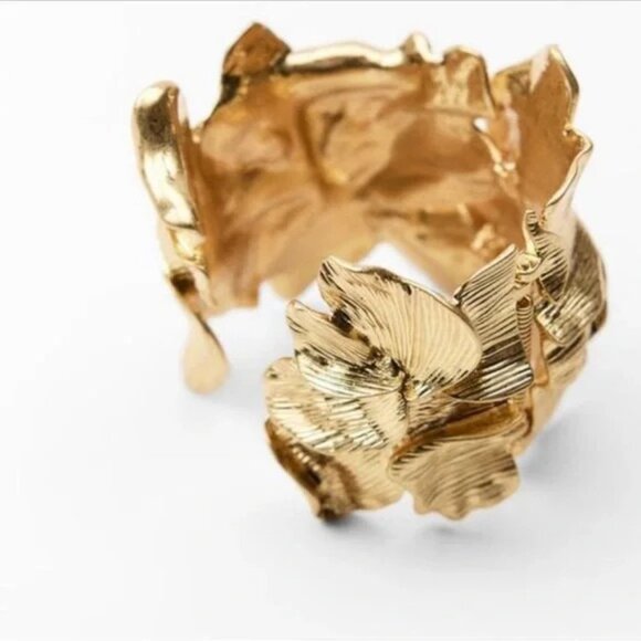 Zara floral maxi armbands bracelet 2024 🔥✨✨✨🔥 NWT - Picture 4 of 9